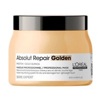 Masca Reparatoare Aurie pentru Par Deteriorat - L&#039;Oreal Professionnel Serie Expert Absolut Repair Golden Professional Mask, 500ml - 1