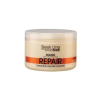 Masca Reparatoare Sleek Line pentru par deteriorat, 250ml - 1