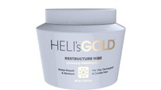 Masca Restructuranta pentru Par Uscat si Degradat - Heli's Gold Restructure Masque Deep Repair & Restore For Dry, Damaged & Coarse Hair, 500 ml