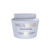 Masca Restructuranta pentru Par Uscat si Degradat - Heli&#039;s Gold Restructure Masque Deep Repair &amp; Restore For Dry, Damaged &amp; Coarse Hair, 500 ml - 1