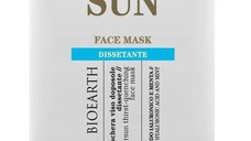 Masca Servetel dupa Expunerea la Soare pentru Ten Deshidratat - Bioearth After Sun Face Mask Dissetante, 1 buc