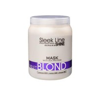 Masca Violet Blond Sleek Line - contine pigment neutralizant violet, 1000ml - 1