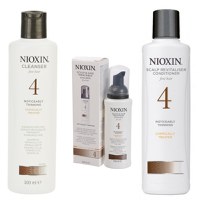 Nioxin - Pachet Medium System 4 pentru parul cu tendinta notabila de subtiere, fin si vopsit - 1