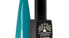 Oja semipermanenta Black Elite, Global Fashion, 8 ml, Albastru 044