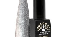 Oja semipermanenta Black Elite, Global Fashion, 8 ml, Argintiu 161