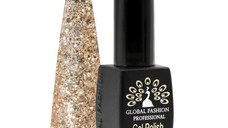 Oja semipermanenta Black Elite, Global Fashion 8 ml, Auriu 151