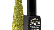 Oja semipermanenta Black Elite, Global Fashion, 8 ml, Auriu 207