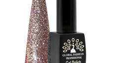 Oja semipermanenta Black Elite, Global Fashion 8 ml, Auriu 214