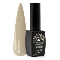 Oja semipermanenta Black Elite, Global Fashion, 8 ml, Bej 219 - 1