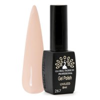 Oja semipermanenta Black Elite, Global Fashion, 8 ml, Bej 267 - 1