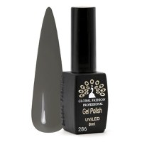 Oja semipermanenta Black Elite, Global Fashion, 8 ml, Gri 286 - 1