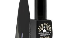 Oja semipermanenta Black Elite, Global Fashion, 8 ml, Negru 184