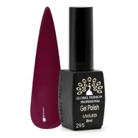 Oja semipermanenta Black Elite, Global Fashion 8 ml, Rosu bordo 295 - 1