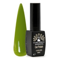 Oja semipermanenta Black Elite, Global Fashion 8 ml, Verde 047 - 1