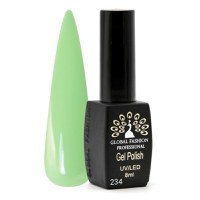 Oja semipermanenta Black Elite, Global Fashion 8 ml, Verde 234 - 1