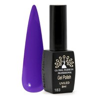 Oja semipermanenta Black Elite, Global Fashion, 8 ml, Violet 183 - 1