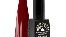 Oja semipermanenta Black Elite, Global Fashionm 8 ml, Rosu bordo 019