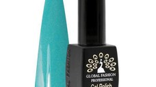 Oja semipermanenta, Global Fashion, Black Elite, 8 ml, Albastru 098