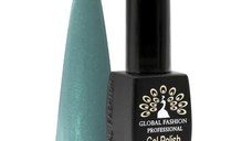 Oja semipermanenta, Global Fashion, Black Elite, 8 ml, Verde 114