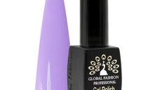 Oja semipermanenta, Global Fashion, Black Elite, 8 ml, Violet 087