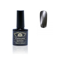 Oja semipermanenta, Global Fashion, Cat Eye 10ml, Negru 18 - 1