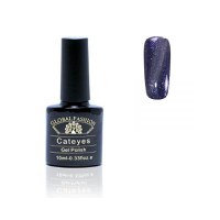 Oja semipermanenta, Global Fashion, Cat Eye, 10ml, Violet 73 - 1