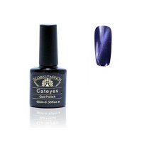 Oja semipermanenta, Global Fashion, Cat Eyes, 10 ml, Violet 22 - 1