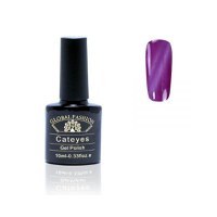 Oja semipermanenta, Global Fashion, Cat Eyes, 10 ml, Violet 47 - 1