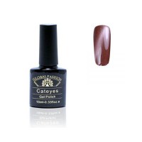 Oja semipermanenta, Global Fashion, Cat Eyes, 10ml, Maro 02 - 1