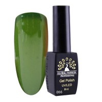 Oja semipermanenta, Global Fashion, London, 8 ml, Verde 66 - 1