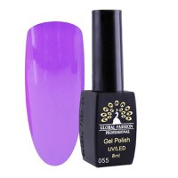 Oja semipermanenta, Global Fashion, London,8 ml, Violet 55 - 1