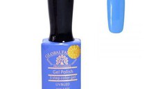 Oja semipermanenta, Global Fashion, Premium, 15 ml, Albastru 095