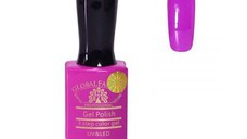 Oja semipermanenta, Global Fashion, Premium, 15 ml, Violet 086