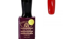 Oja semipermanenta, Global Fashion, Premium, 15ml, Rosu 156