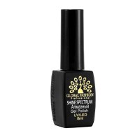 Oja semipermanenta, Global Fashion, Shine Spectrum, 8 ml, Auriu 308 - 1