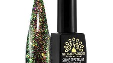 Oja semipermanenta, Global Fashion, Shine Spectrum, 8 ml, Verde 302