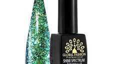 Oja semipermanenta, Global Fashion, Shine Spectrum, 8 ml , Verde 304