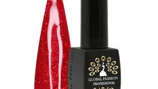 Oja semipermanenta, Global Fashion, Shine Spectrum Red, 8 ml, Rosu 01