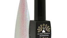 Oja semipermanenta, Global Fashion, Shine Star, 8 ml, Argintiu 03