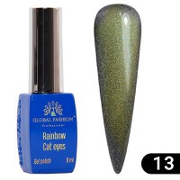 Oja semipermanenta - Rainbow Laser cat eyes gel polish, 8 ml 13 - 1