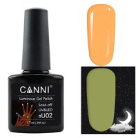 Oja Semipermanenta Soak Off Glow In The Dark Canni U02, 7,3ml - 1