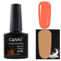 Oja Semipermanenta Soak Off Glow In The Dark Canni U06, 7,3ml - 1