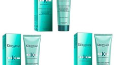 Pachet 3 x Gel-Crema de Protectie Termica pentru Par Lung - Kerastase Resistance Extentioniste Thermique Length Caring Gel Cream, 150ml