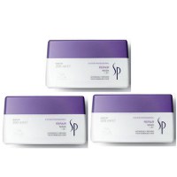 Pachet 3 x Masca Reparatoare pentru Par Degradat - Wella SP Repair Mask 200 ml - 1