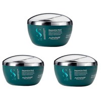 Pachet 3 x Masca Reparatoare Pentru Par Deteriorat - Alfaparf Milano Semi Di Lino Reconstruction Reparative Mask, 200ml - 1