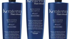 Pachet 3 x Sampon pentru Netezire - Fanola Keraterm Hair Ritual Anti-Frizz Disciplining Shampoo, 1000ml