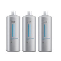 Pachet 3 x Sampon pentru Par Gras - Londa Professional Intensive Cleanser 1000 ml - 1