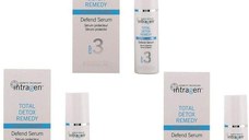 Pachet 3 x Ser pentru Protectia Parului - Intragen Total Detox Remedy Defend Serum, 50 ml