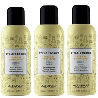 Pachet 3 x Spray pentru Protectie Termica - Alfaparf Milano Style Stories Thermal Protector, 200ml - 1