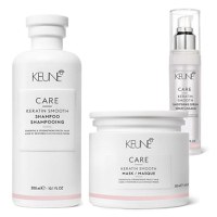 Pachet Keune Keratin Smooth - Sampon, Masca si Ser - 1